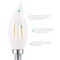 Luxrite CA11 LED Light Bulbs 4W (40W Equivalent) 360LM 2700K Warm White Dimmable E12 Candelabra Base 16-Pack LR21553-16PK - alternate 5